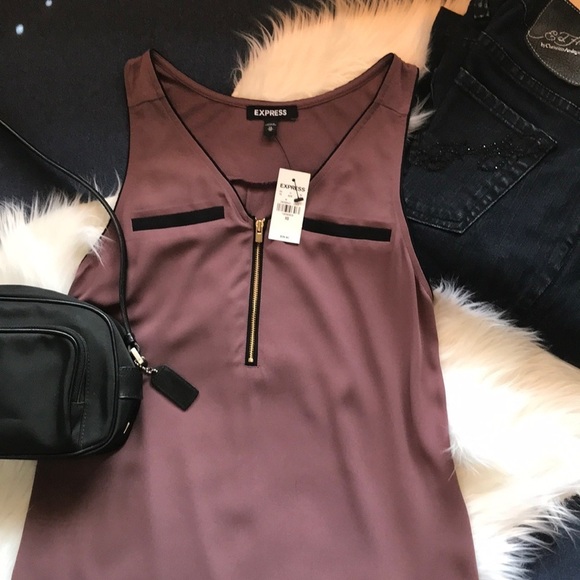 Express Tops - Express rose gold hi low top